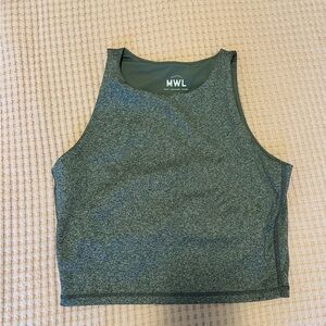 Madewell - MWL Gray Sleeveless Top